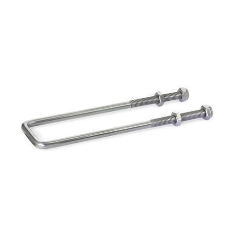 Otto Ganter Stainless Steel Square U Bolt, GN 951.1